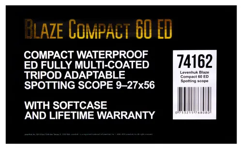 foto Catalejo Levenhuk Blaze Compact 60 ED,  19