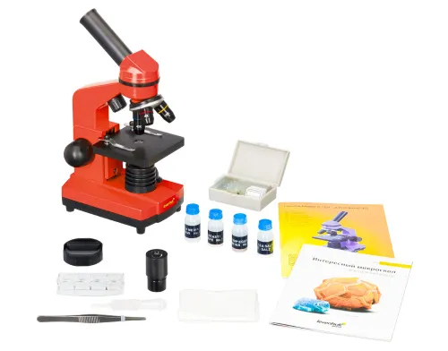 fotografía Microscopio Levenhuk Rainbow 2L,  4