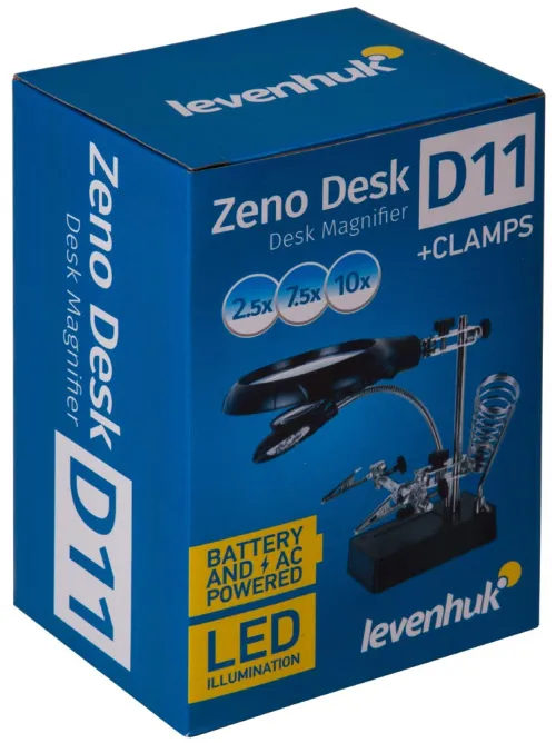 foto Lupa Levenhuk Zeno Desk D11,  2