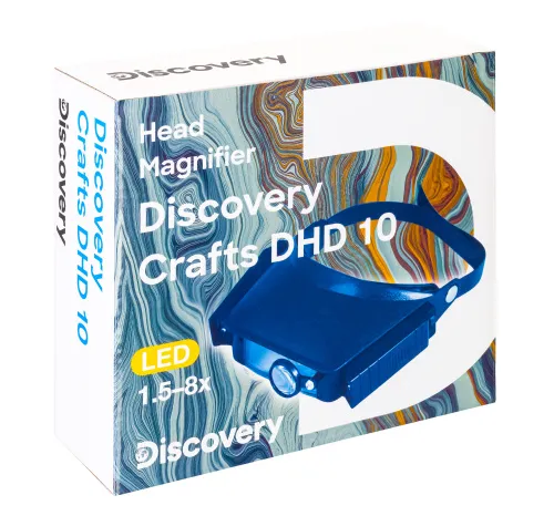 imagen Lupa frontal Levenhuk Discovery Crafts DHD 10,  10