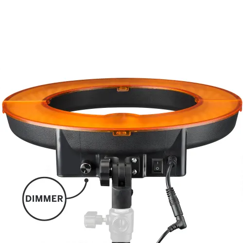 gráfico Anillo de Luz LED de Iluminación Regulable BRESSER BR-RL12 45W Lúmenes con Bolsa de Transporte,  4