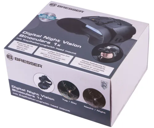 foto Dispositivo de visión nocturna binocular Bresser 1–2x con arnés de cabeza,  14