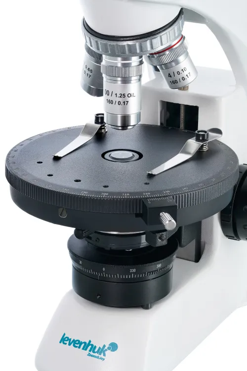 imagen Microscopio trinocular Levenhuk 500T POL,  7