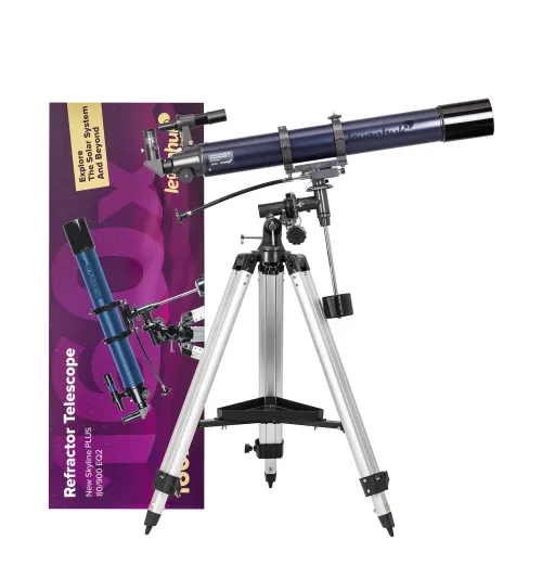 fotografía Telescopio Levenhuk New Skyline PLUS 80/900 EQ2,  2