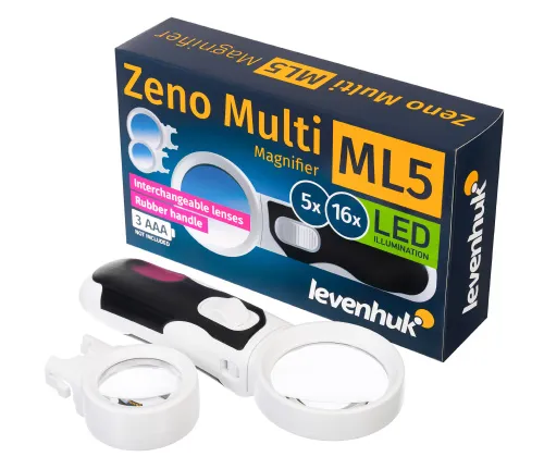 imagen Lupa Levenhuk Zeno Multi ML5,  2
