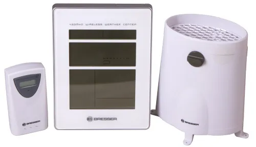 gráfico Estación meteorológica Bresser RC, blanco,  8