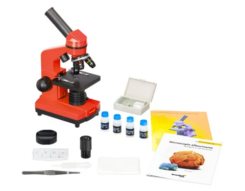 fotografía Microscopio Levenhuk Rainbow 2L,  4