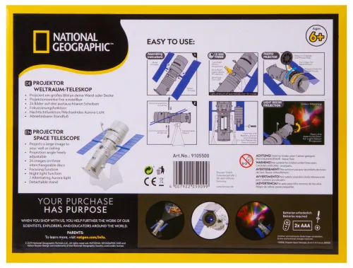 imagen Proyector Telescopio espacial Bresser National Geographic,  10