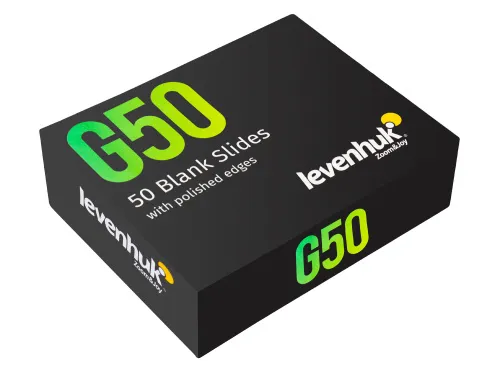 imagen Portaobjetos vacíos Levenhuk G50, 50 unidades,  2
