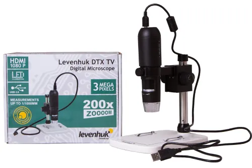 imagen Microscopio digital Levenhuk DTX TV,  2
