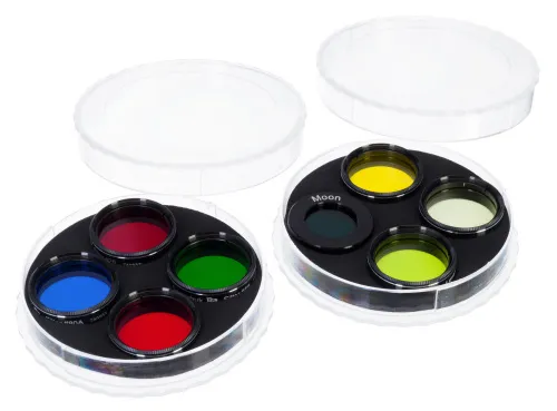 gráfico Juego de filtros F8 «El Sistema Solar» de Levenhuk,  3