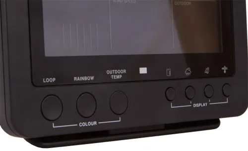 gráfico Estación meteorológica Bresser 5 en 1 con pantalla a color, negra,  6