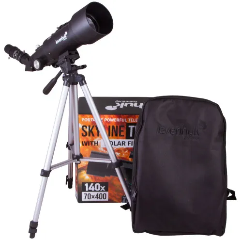 foto Telescopio Levenhuk Skyline Travel Sun 70,  2