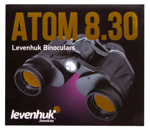 fotografía Prismáticos Levenhuk Atom 8x30,  14