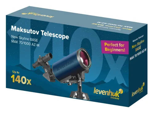 imagen Telescopio Levenhuk New Skyline BASE МАК 70/1000 AZ-M ,  2