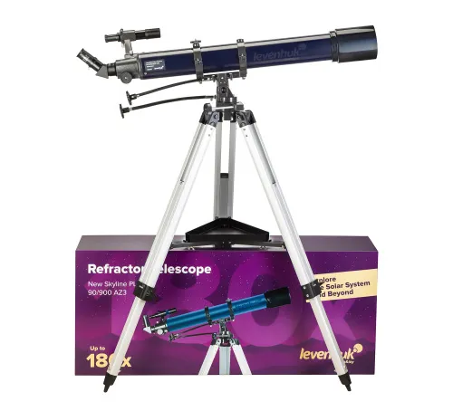 foto Telescopio Levenhuk New Skyline PLUS 90/900 AZ3,  2