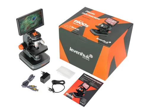 gráfico Fotomicroscopio Levenhuk Kelvin Touch KM5,  2