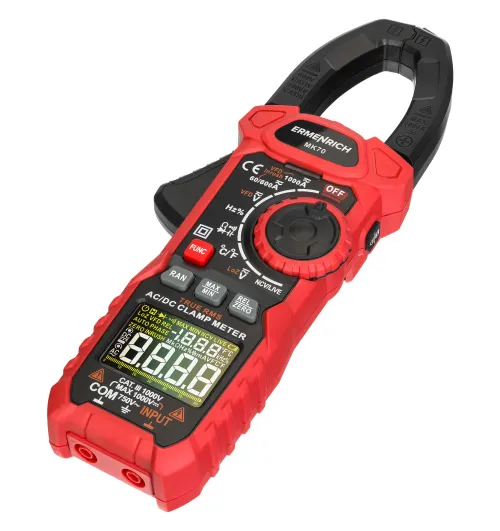 imagen Amperímetro de pinza digital Ermenrich Ping MK70,  4
