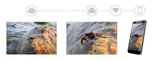 imagen Fotomonocular digital Levenhuk Kelvin Snap ED 8x42,  6