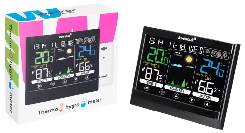 imagen Termohigrómetro Levenhuk Wezzer Teo TH50,  3