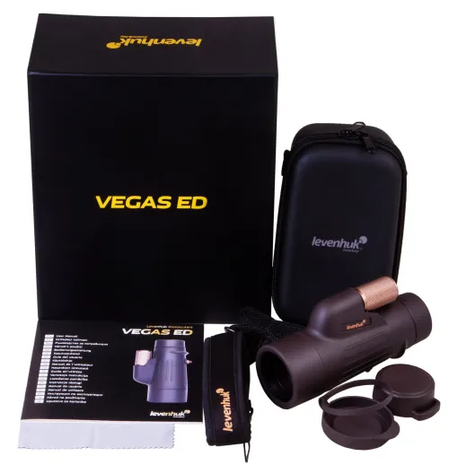 fotografía Monocular Levenhuk Vegas ED 8x42,  5