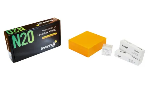 gráfico Set de preparaciones Levenhuk N20 NG,  6