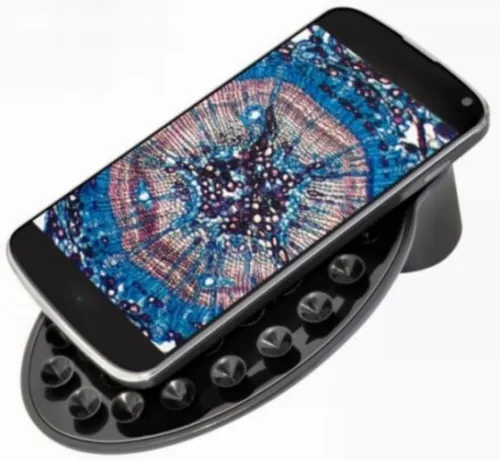 gráfico Microscopio Bresser Junior Biolux CA 40–1024x con adaptador de cámara de smartphone,  2
