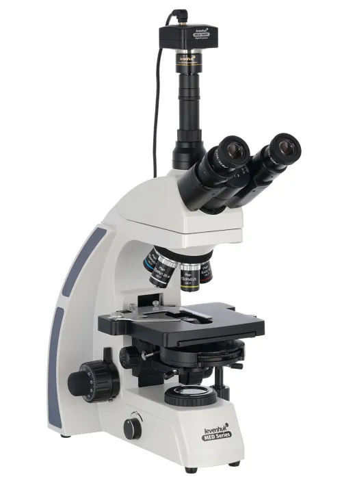 fotografía Microscopio trinocular digital Levenhuk MED D45T,  4