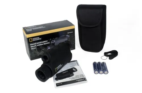 gráfico Monocular de visión nocturna Bresser National Geographic 3x25,  6