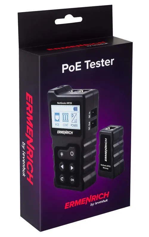 foto Comprobador PoE Ermenrich NetGeeks NP25,  10