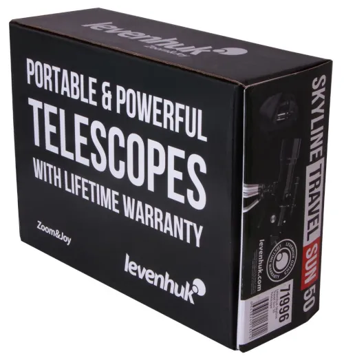gráfico Telescopio Levenhuk Skyline Travel Sun 50,  17