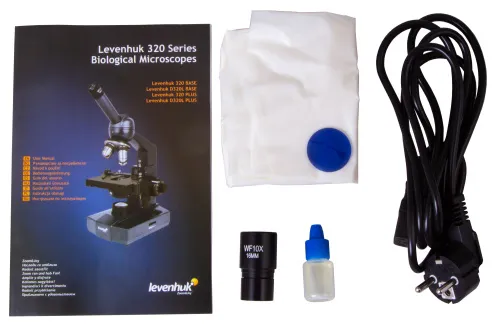 imagen Microscopio monocular biológico Levenhuk 320 BASE,  15
