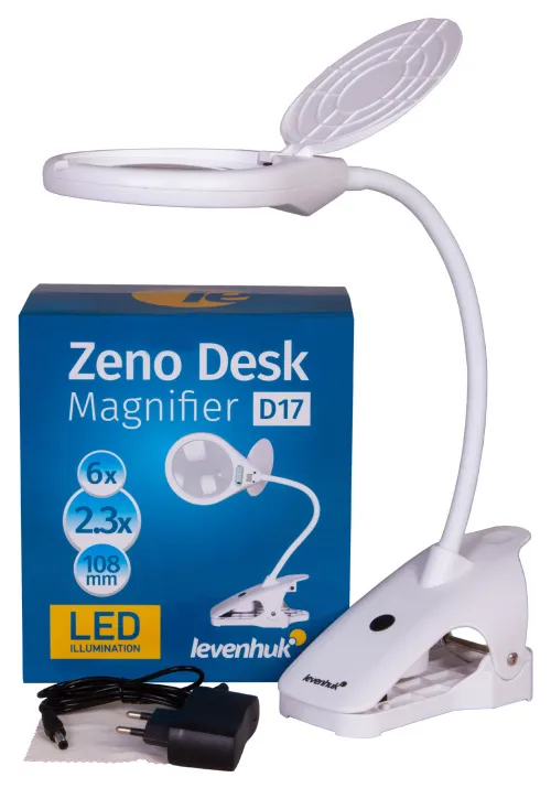 imagen Lupa Levenhuk Zeno Desk D17,  2