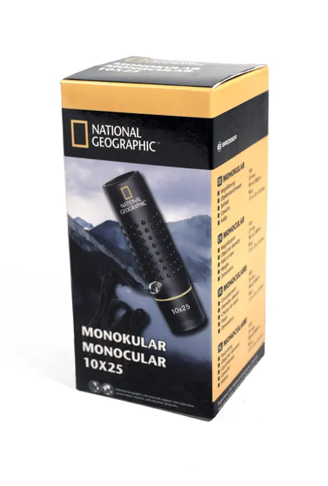 gráfico Monocular Bresser National Geographic 10x25,  5