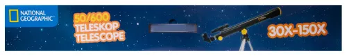 gráfico Telescopio Bresser National Geographic 50/600 AZ,  14