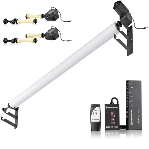 foto Bresser EBS-3 Sistema de fondo eléctrico para 3 rollos,  2