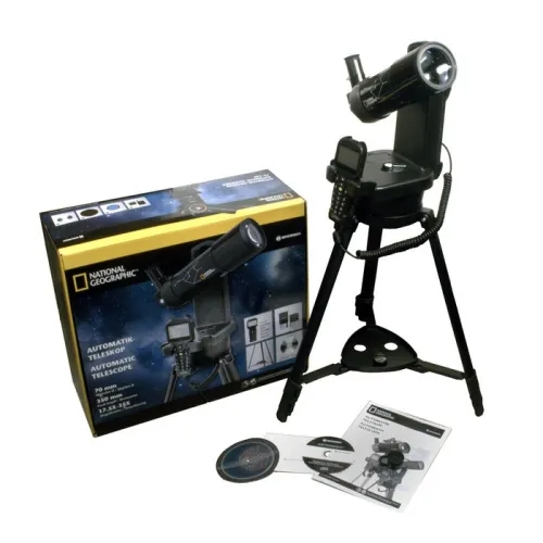 gráfico Telescopio Bresser National Geographic 70/350 GOTO 70 mm Refractor,  2