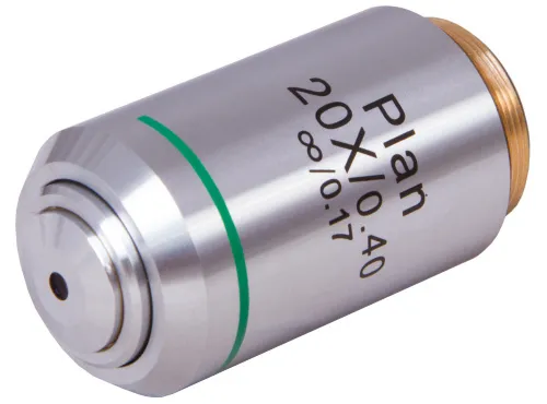 foto Objetivo Plan Levenhuk MED 1000 20x/0,40,  3