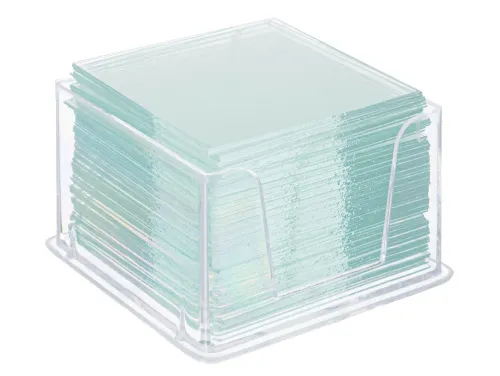 imagen 100 cubreobjetos Levenhuk Discovery,  2