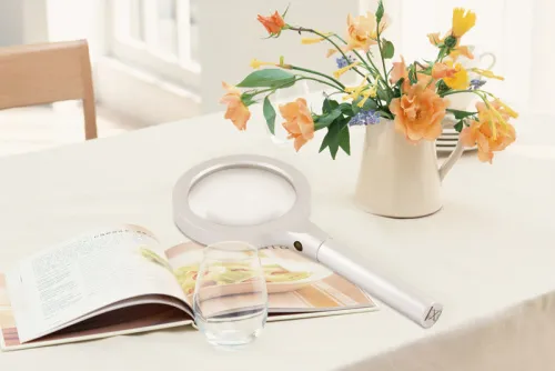 gráfico Lupa Levenhuk Zeno 600 LED, 2,5/5x, 90/21 mm, Metal,  7