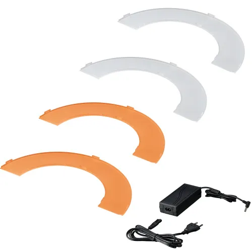 gráfico Anillo de Luz LED de Iluminación Regulable BRESSER BR-RL12 45W Lúmenes con Bolsa de Transporte,  6