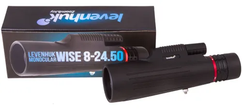 fotografía Monocular Levenhuk Wise 8–24x50,  3