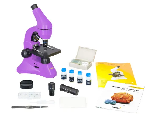 foto Microscopio Levenhuk Rainbow 50L,  5