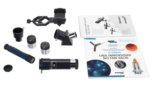 gráfico Telescopio Levenhuk Discovery Sky Trip ST50 con libro,  4
