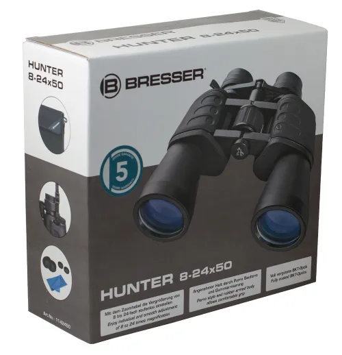 gráfico Prismáticos Bresser Hunter 8–24x50,  8