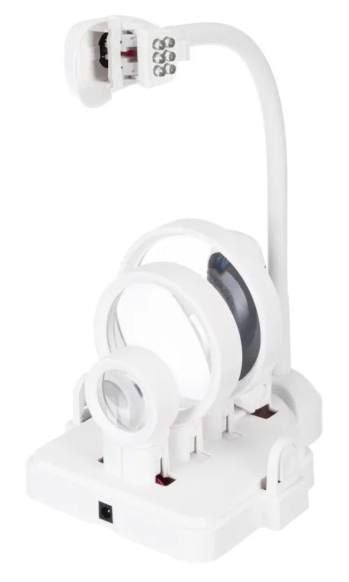fotografía Lupa Levenhuk Zeno Multi ML15 Blanco,  5