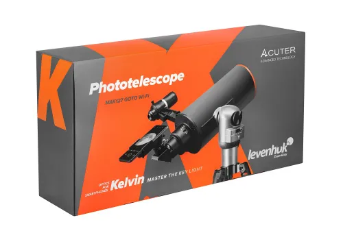 foto Fototelescopio Levenhuk Kelvin MAK127 AZ GOTO Wi-Fi,  16