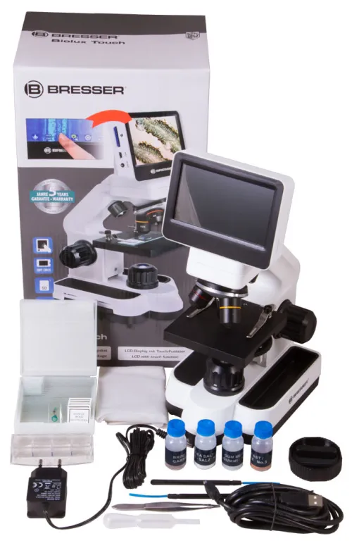 imagen Microscopio digital Bresser Biolux Touch 40–1400x,  2