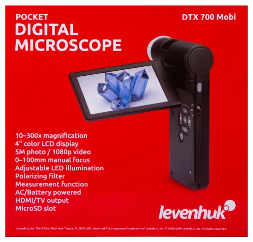 imagen Microscopio digital Levenhuk DTX 700 Mobi,  18