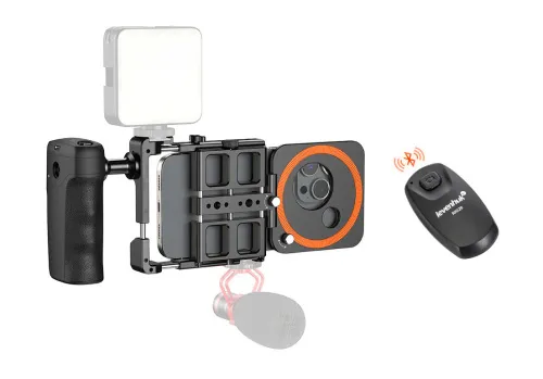 foto Jaula fotográfica para teléfono inteligente Levenhuk Kelvin RIG20,  3